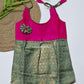 Cute Baby pattu Frock (0-6M)