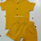 Crinkled Muslin Co-ord Set | Unisex Kids Wear – Up to 4 Years