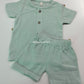 Crinkled Muslin Co-ord Set | Unisex Kids Wear – Up to 4 Years