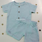 Crinkled Muslin Co-ord Set | Unisex Kids Wear – Up to 4 Years