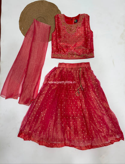 Anvika Diwali Lehenga Set | Girls Festive Wear ❤️ Size 1–2Y to 9–10Y ✨