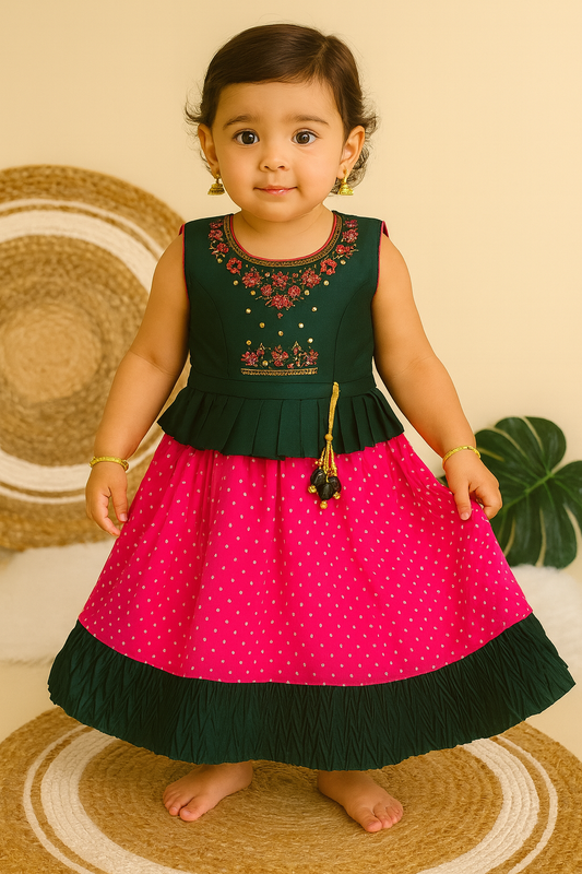 Pretty Little Princess Gown Frock – Diwali 2025 Collection
