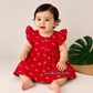 Pretty Little cloud  Muslin Baby Frock | 0–2 Years | Soft & Breathable