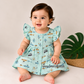 Pretty Little cloud  Muslin Baby Frock | 0–2 Years | Soft & Breathable
