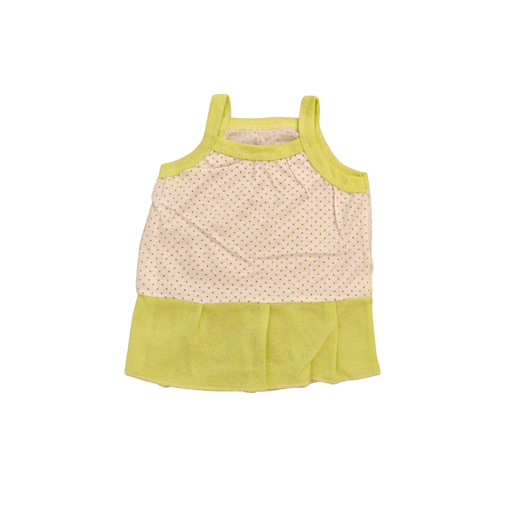 3 Pack Dotted Frock - Cotton