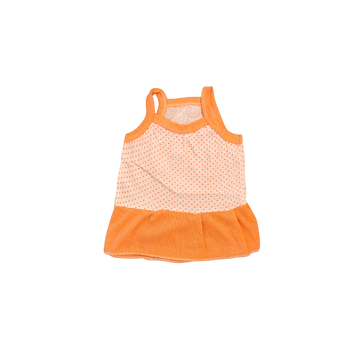Dotted Frock - Orange