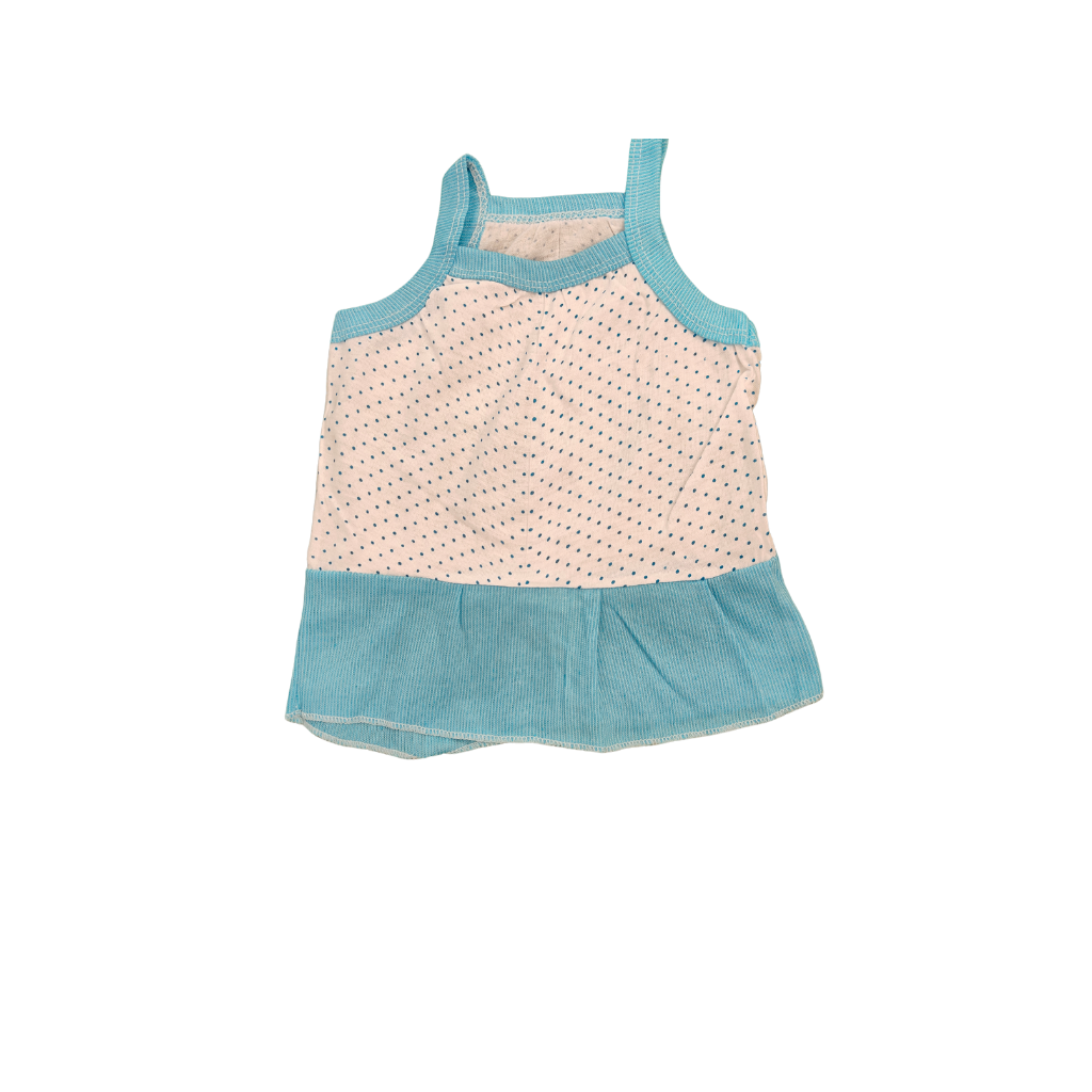 3 Pack Dotted Frock - Cotton