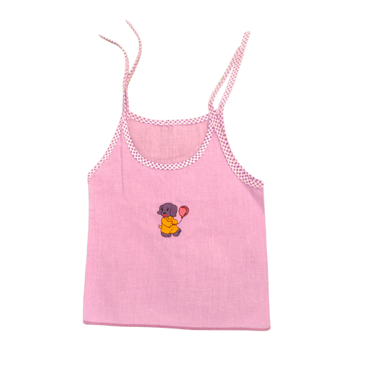 Cotton Tie-Up Jabla-Pink