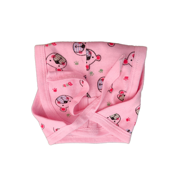 V shaped Langot - Pink Teddy
