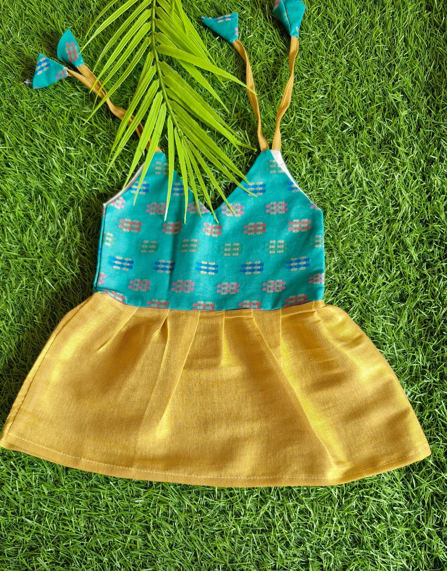 Mini Kerala-Inspired Frock for Kids (0-3 Month) – Any one dispatched