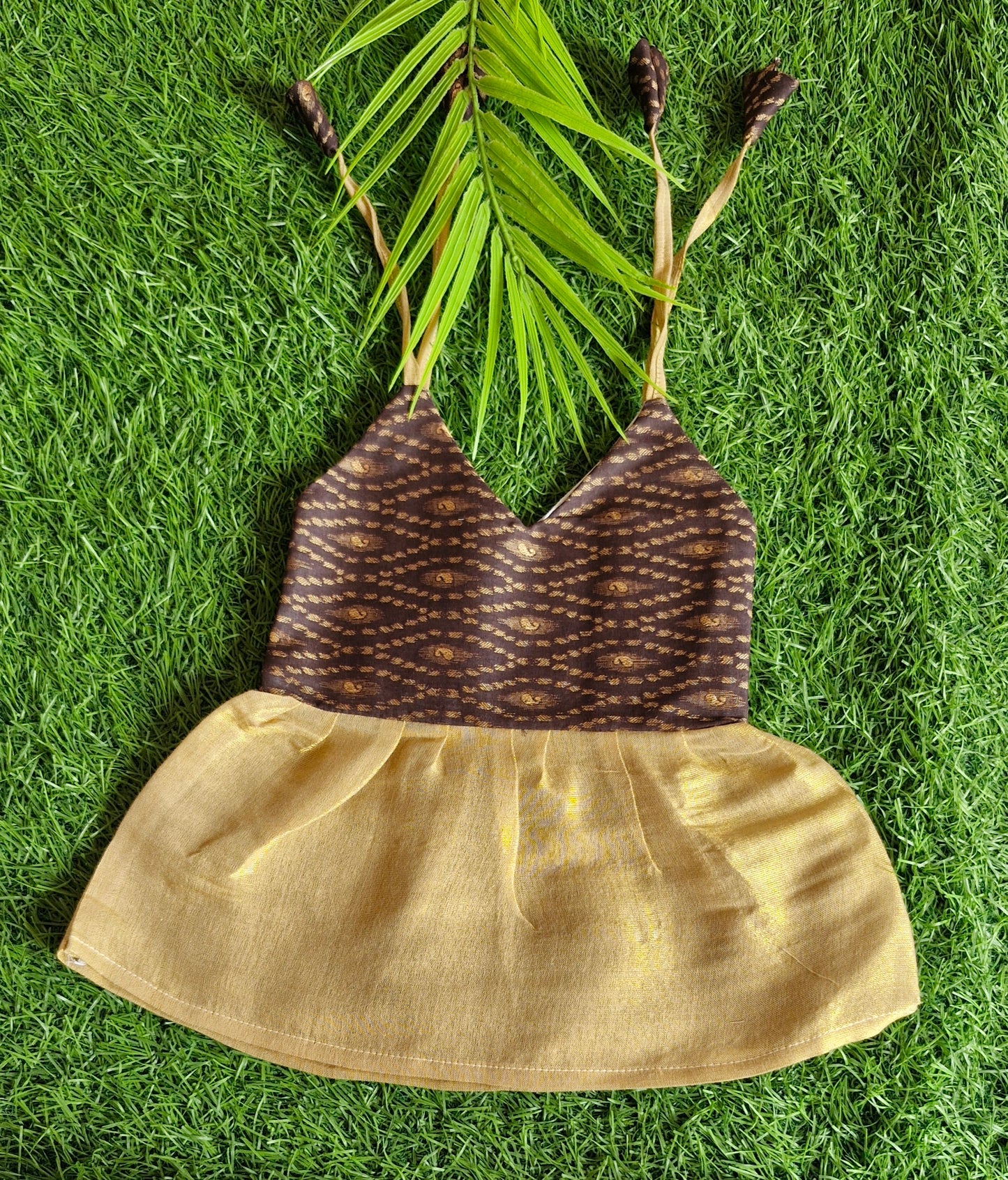 Mini Kerala-Inspired Frock for Kids (0-3 Month) – Any one dispatched