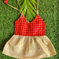 Mini Kerala-Inspired Frock for Kids (0-3 Month) – Any one dispatched