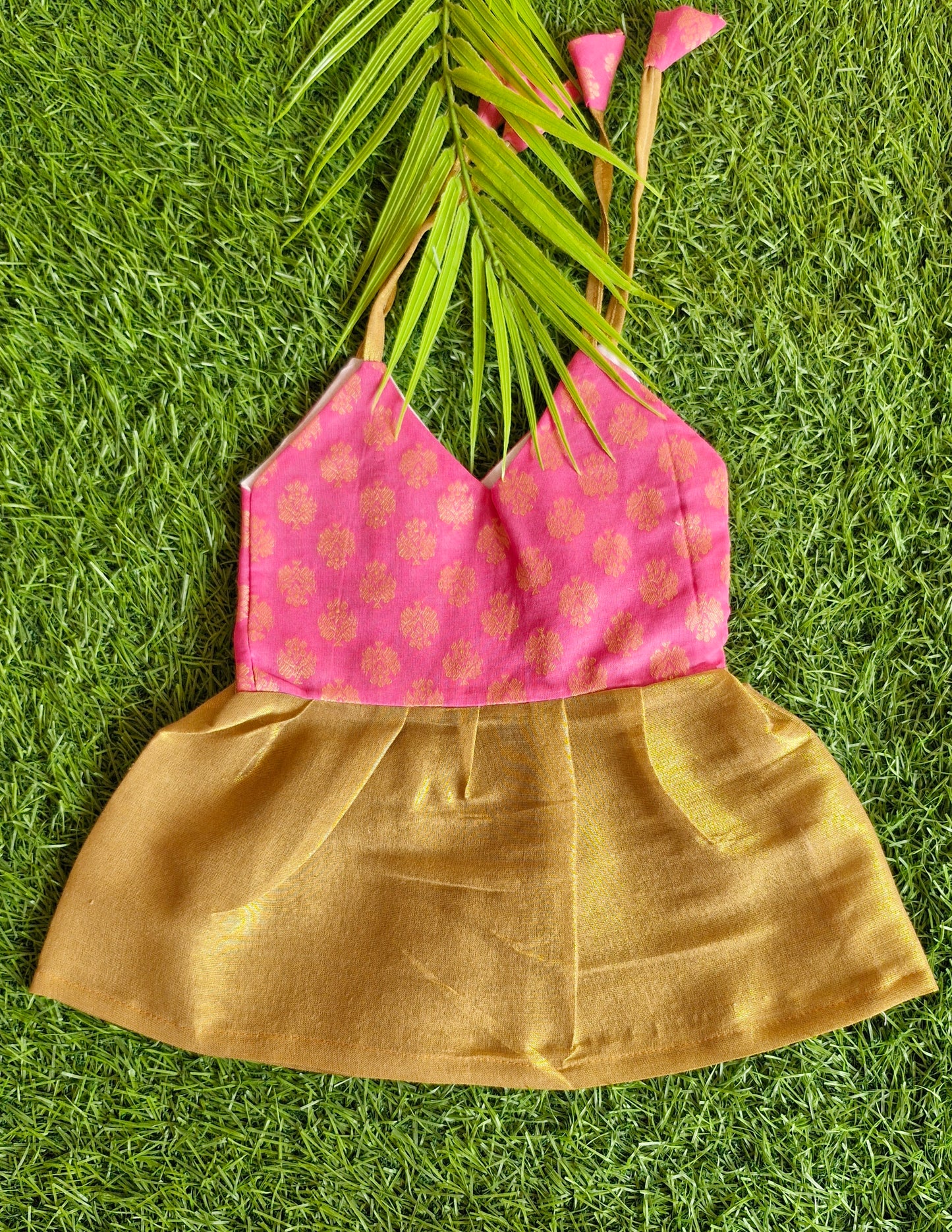 Mini Kerala-Inspired Frock for Kids (0-3 Month) – Any one dispatched