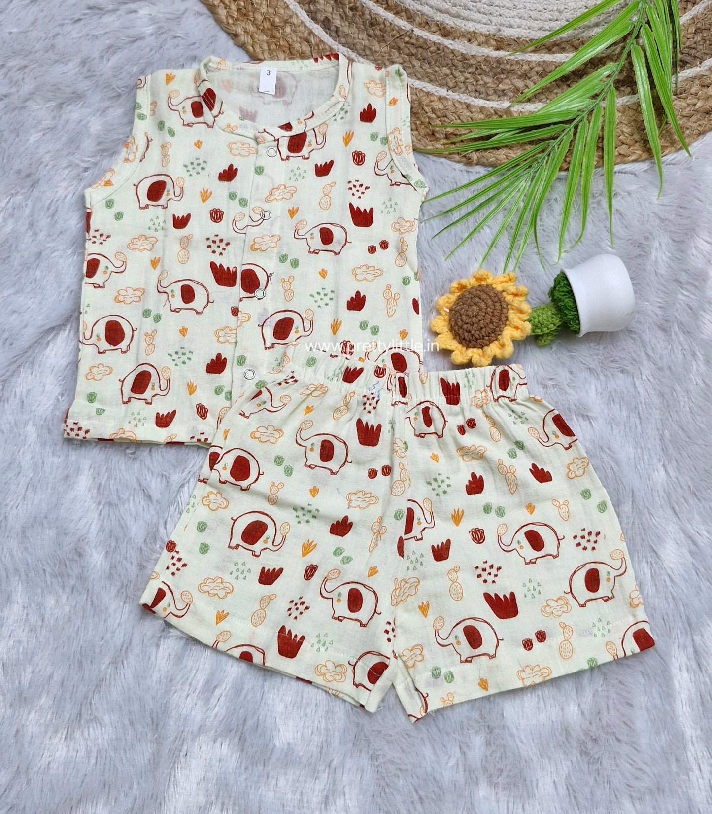Mushy Moo Muslin Co-ord Set