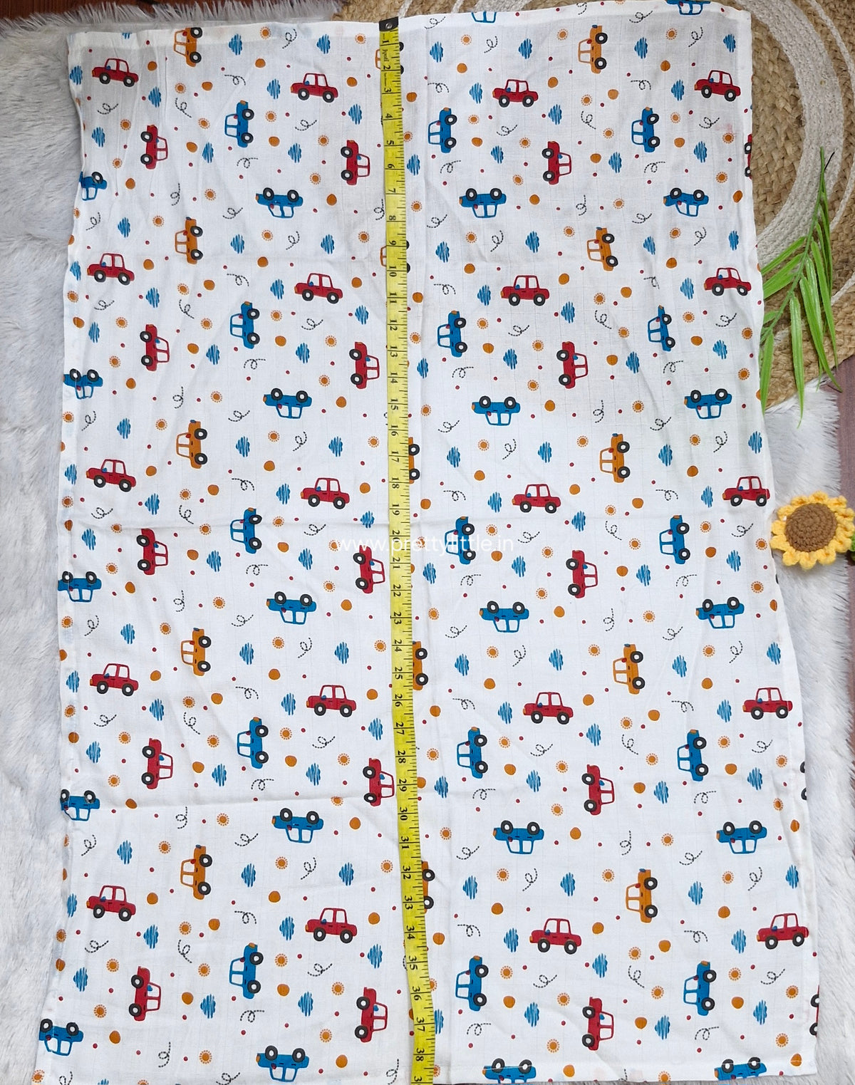 Soft Muslin Baby Bath Towel – Lightweight & Comfortable