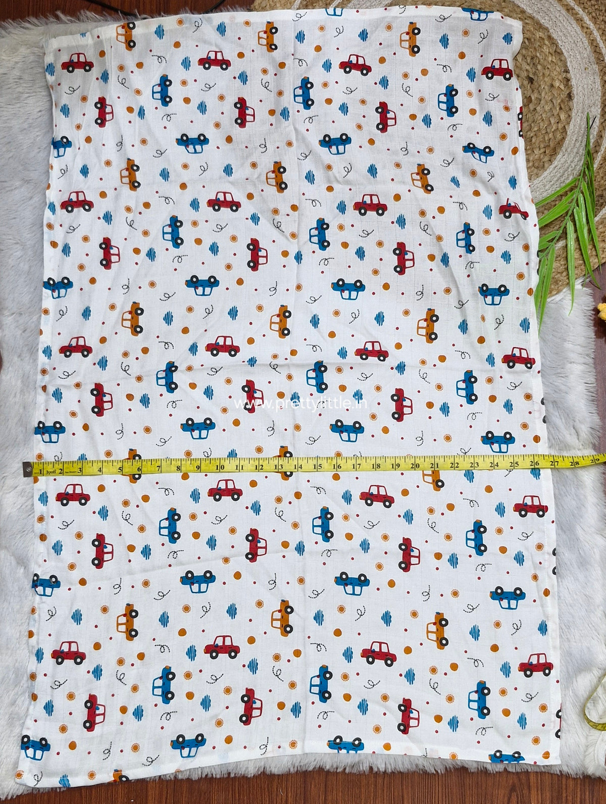Soft Muslin Baby Bath Towel – Lightweight & Comfortable