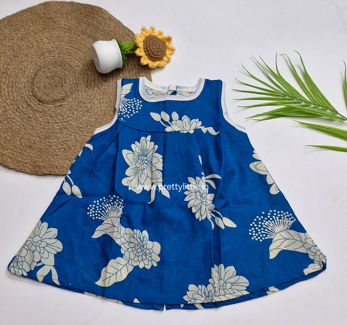 Little Princess Floral daily wear  Frock (pack of 3)