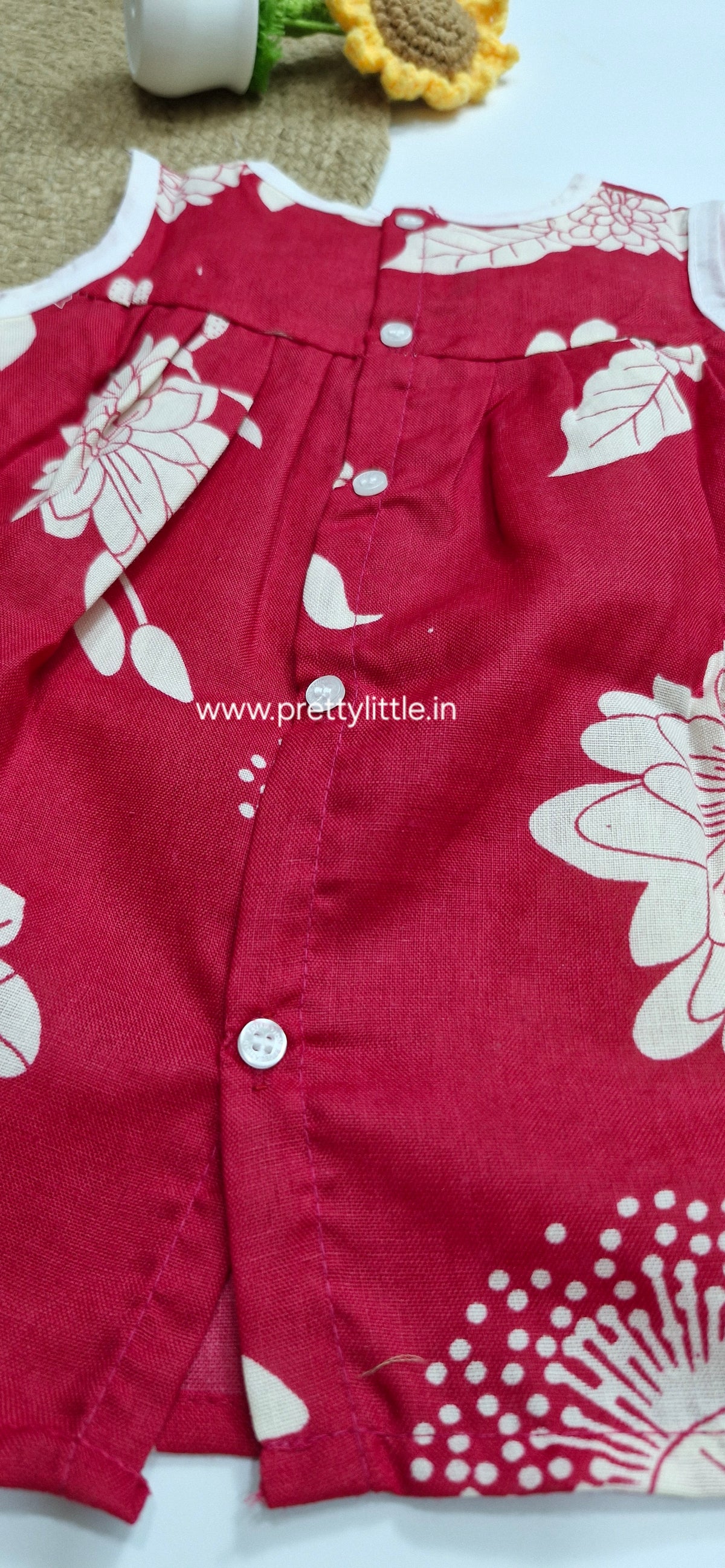 Little Princess Floral daily wear  Frock (pack of 3)