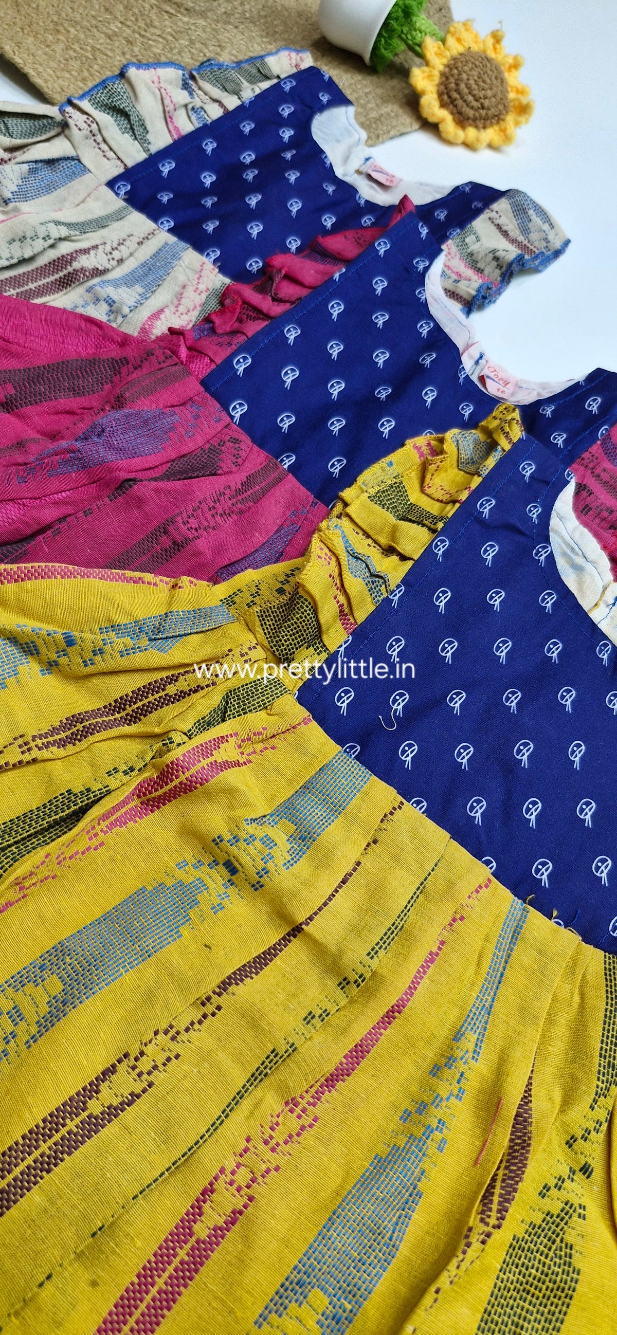 Girls Traditional Printed budget Frock