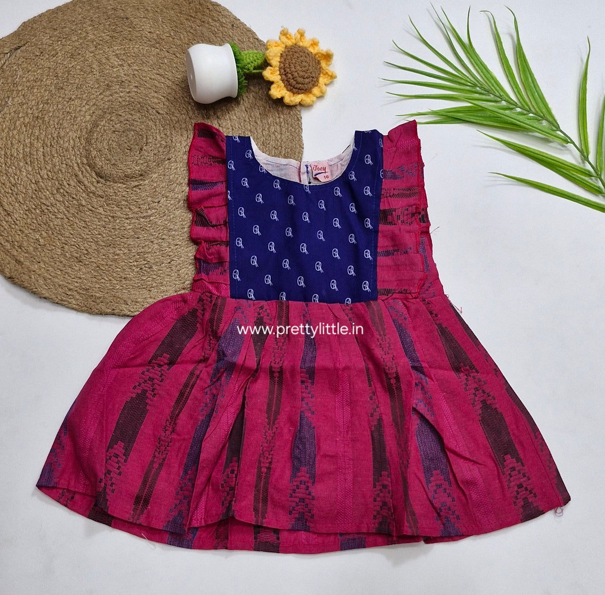 Girls Traditional Printed budget Frock