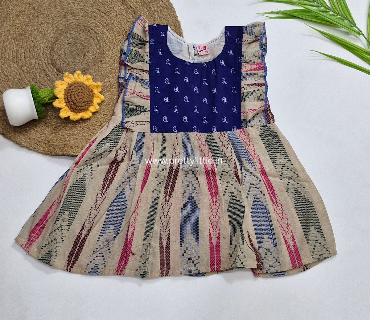 Girls Traditional Printed budget Frock