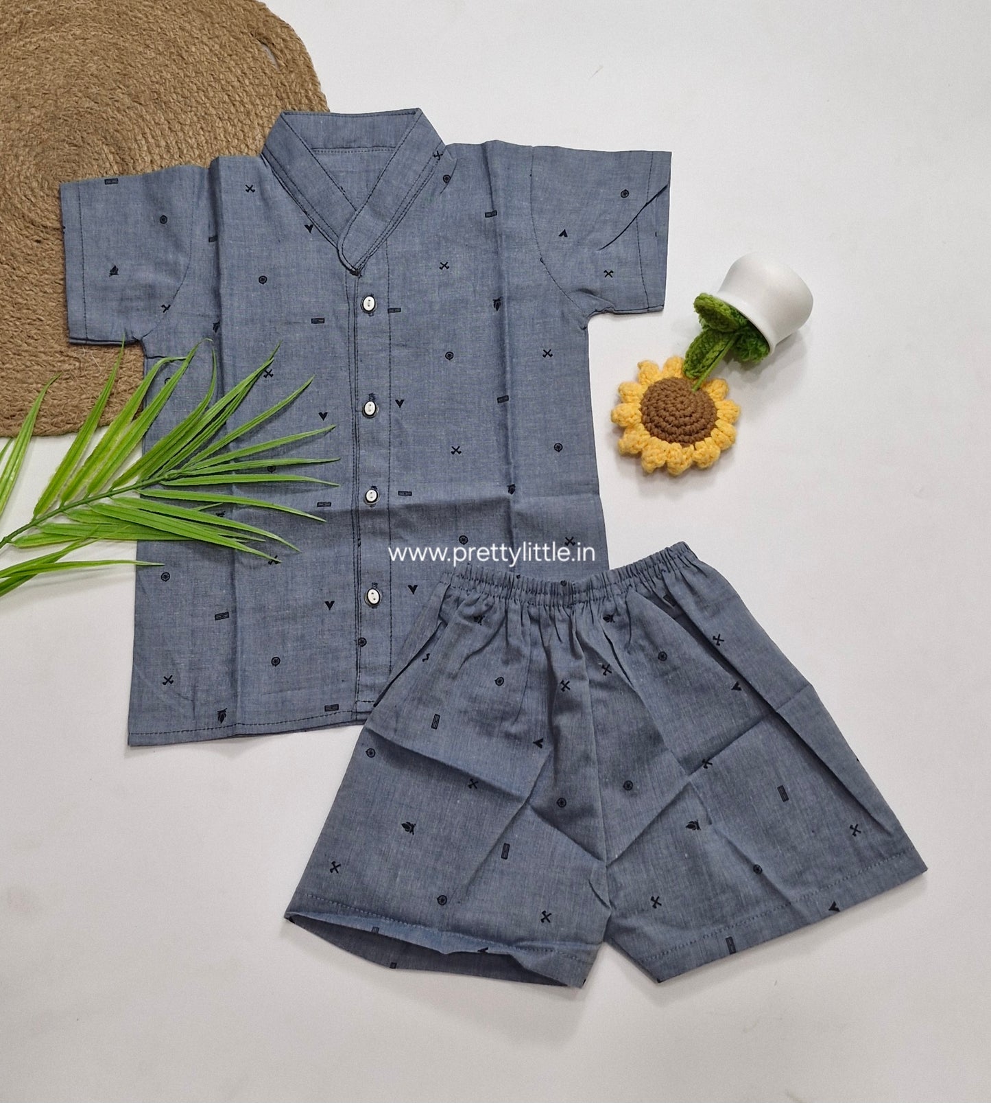 Aero Boys Cotton Co-ord Set | 6–18 Months
