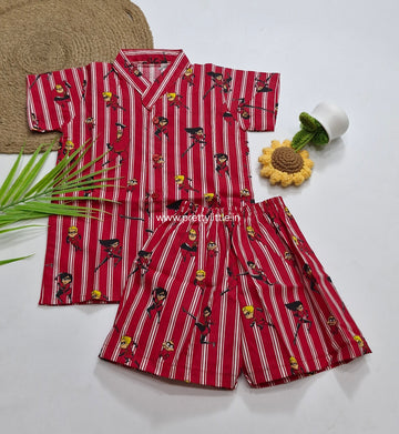 Aero Boys Cotton Co-ord Set | 6–18 Months