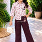 Diwali Denim Bloom Dress Set | Girls Western Wear – Special Offer ( 7- 8 year)