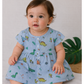 Pretty Little cloud  Muslin Baby Frock | 0–2 Years | Soft & Breathable