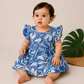 Pretty Little cloud  Muslin Baby Frock | 0–2 Years | Soft & Breathable