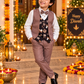 Aarush Royal Festive Waistcoat Set – Boys (5–6 Years)✨