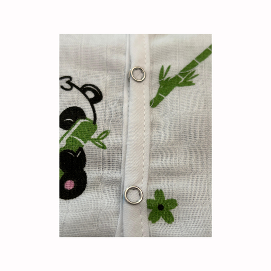 Muslin Jabla - Panda Party