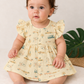 Pretty Little cloud  Muslin Baby Frock | 0–2 Years | Soft & Breathable
