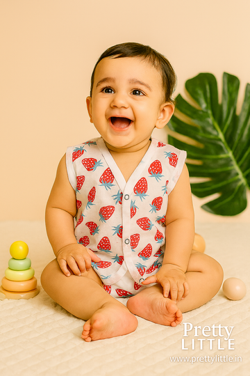 Combo Pack of 5 Muslin Jablas for Babies