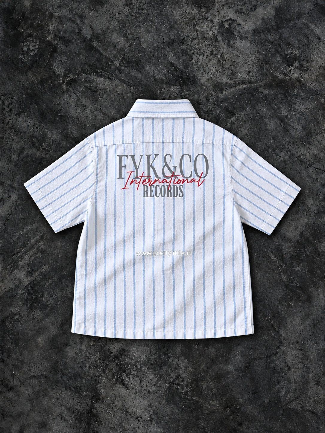 Classic Striped Short Sleeve Shirt for Boys | 1-7 year