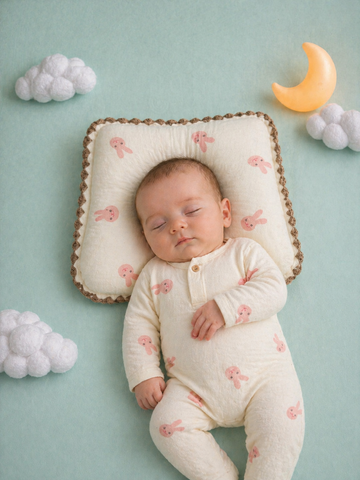 Pure Muslin Baby Head Pillow – Soft & Breathable (any 1 dispatched)