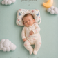 Soft Baby Mini size Head Shaping Pillow – Newborn head Support pillow (any 1 dispatched)
