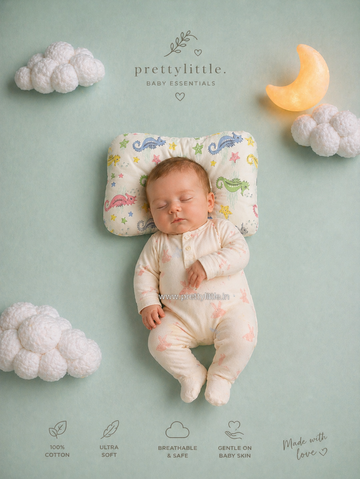 Soft Baby Mini size Head Shaping Pillow – Newborn head Support pillow (any 1 dispatched)
