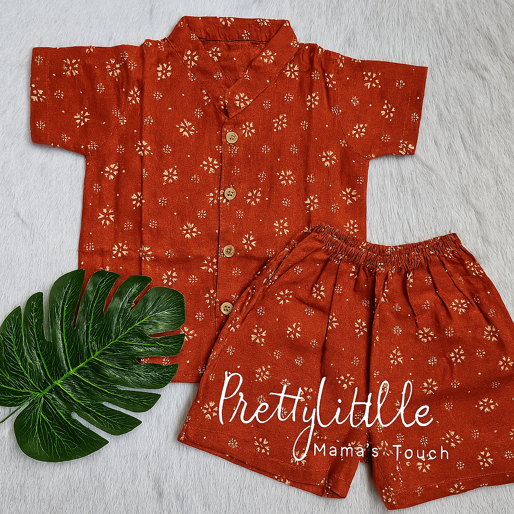 Muslin co-ord Sets – Stay Cool, Stay Cute!  (0-1 year standard size) ( Best 3 dispatched)