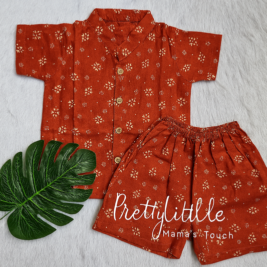 Muslin co-ord Sets – Stay Cool, Stay Cute!  (0-1 year standard size) ( Best 3 dispatched)
