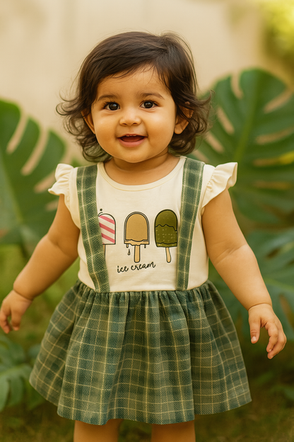 Bunny Bow Dress – Adorable Style for Little Girls