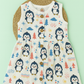 Soft Muslin Baby Frock sleeveless – Happy Prints, Comfy Fit(Best Combo Dispatched)