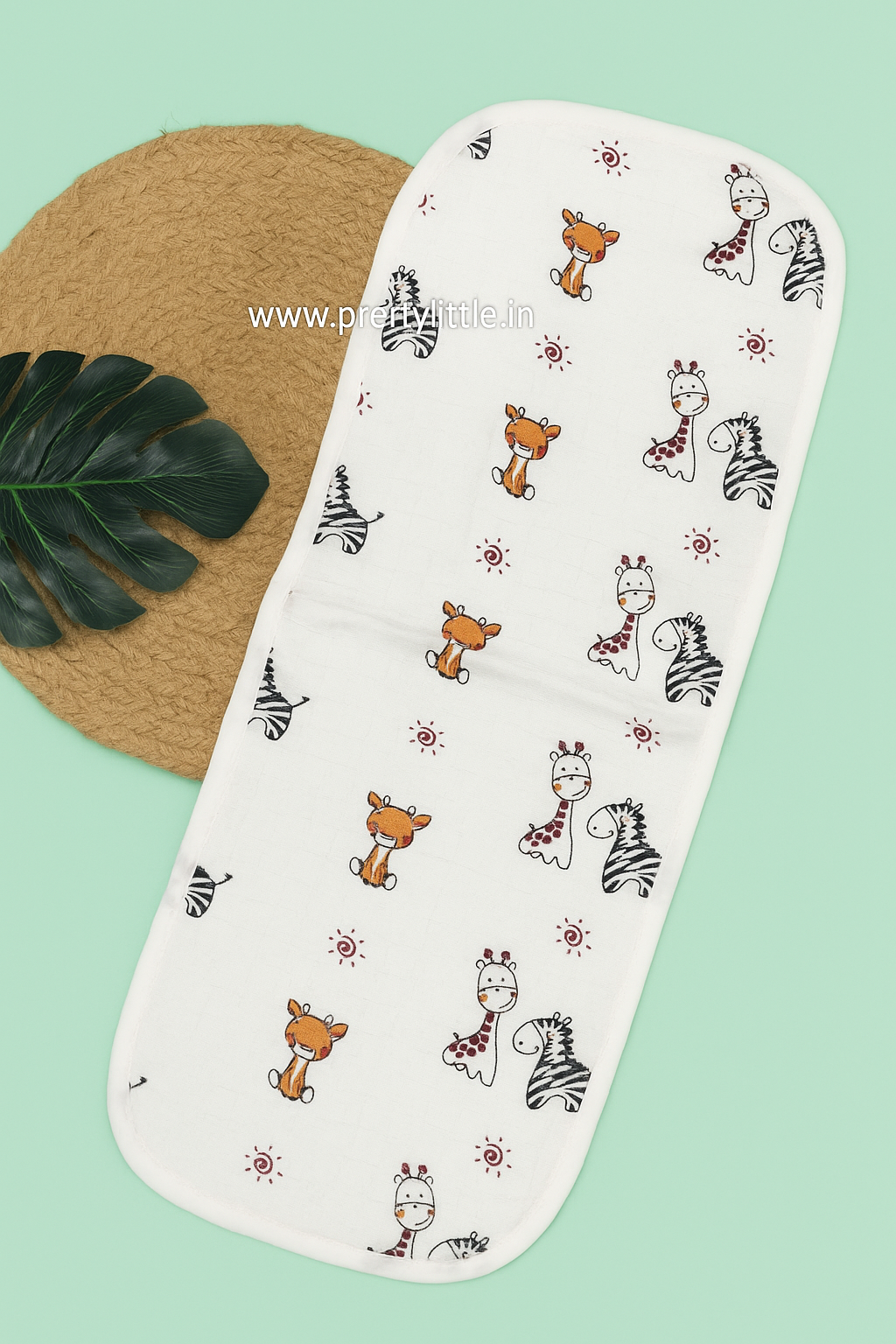 Soft Muslin Burp Cloth – 100% Cotton | Ultra-Absorbent & Gentle on Baby’s Skin