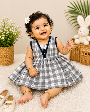 Pack of 3 Summer Budget cotton  Princess Frock (any 3)