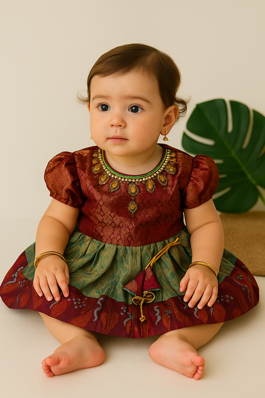 Pretty Little Traditional  Frock – Diwali 2025 Collection