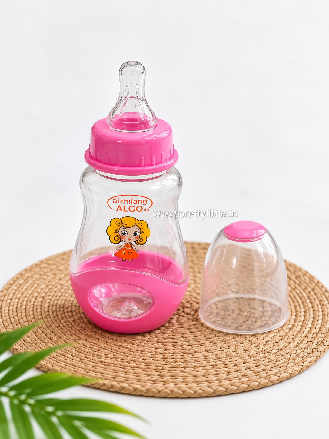 ALGO Baby Feeding Bottle with Protective Cap