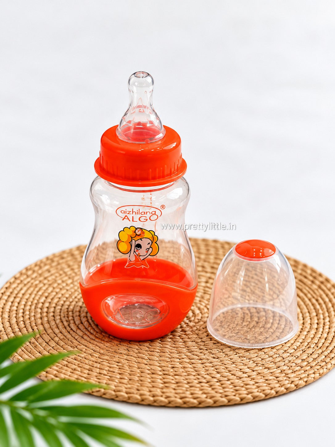 ALGO Baby Feeding Bottle with Protective Cap