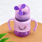 Baby Sippy Cup with Handles & Fan Design