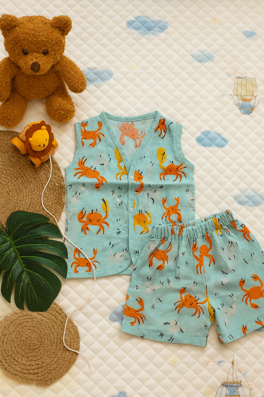 Play Nest premium Muslin Co-Ord Set