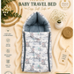 Premium Muslin Baby Carry Nest – Soft Breathable Big Size (best one dispatched)